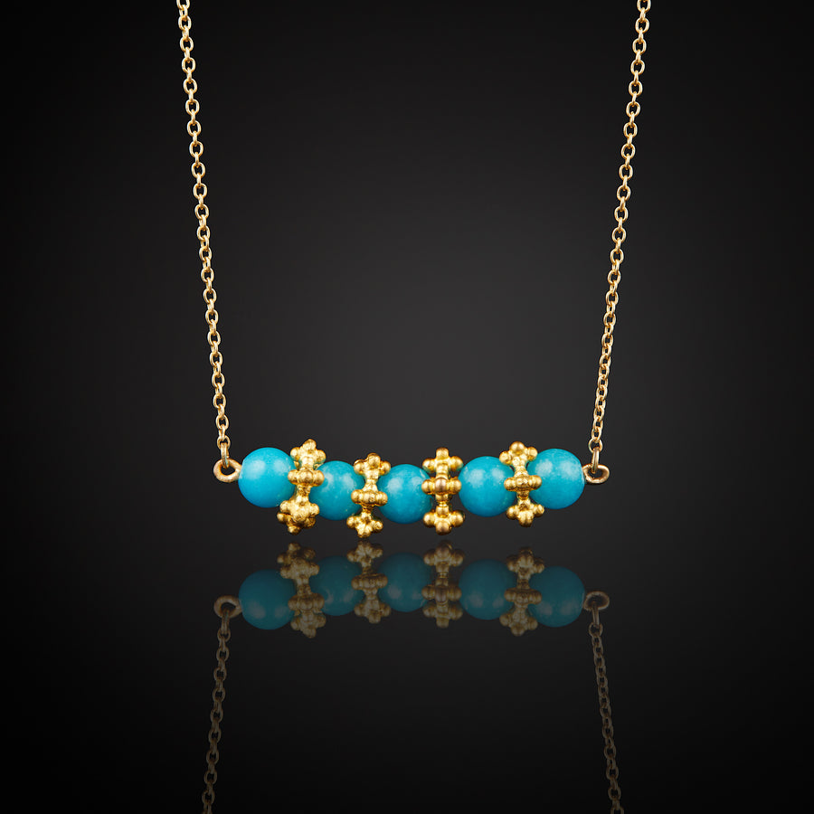 Firouzeh Five Necklace